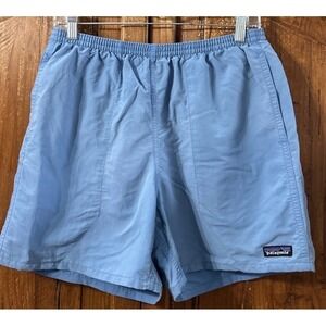 Mens Patagonia Baggies Shorts Nylon Swim Trunks Hike Pockets 5" Sz Med 57021
